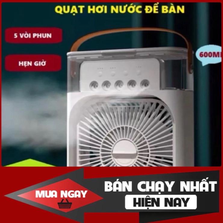 ￼Quạt Đá Điều Hòa Hơi Nước Mini Để Bàn - Quạt Điều Hòa Mini Phun Sương Có Khay Chứa Đá Tiện Dụng Usb quat phunsuong cầm