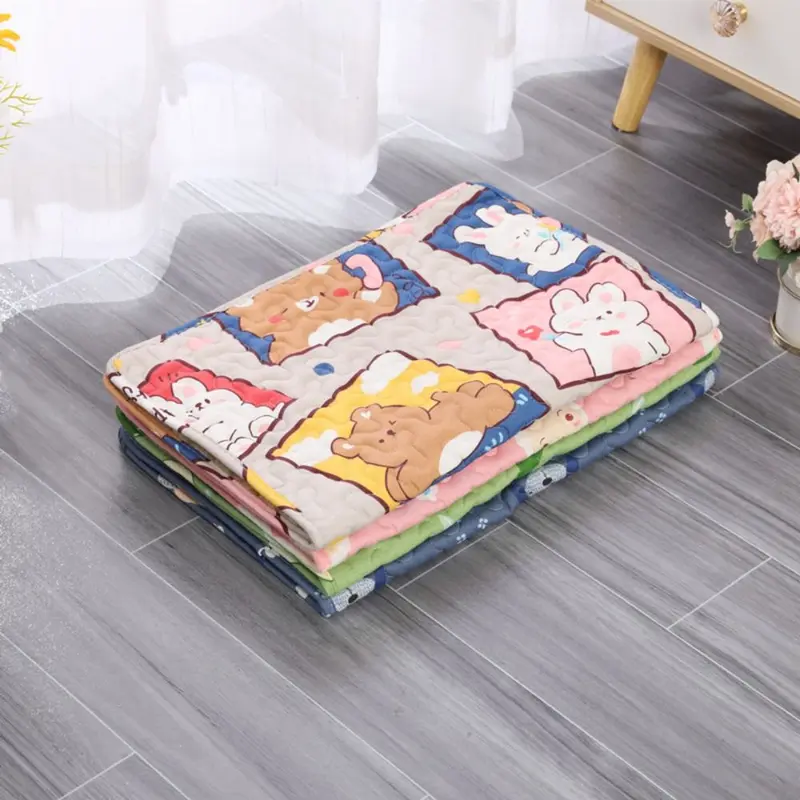 Thảm Làm Mát Cho Chó, Bền Và Có Thể Giặt Được, Đệm Mùa Hè, Thoáng Khí, Thích Hợp Cho Chó Và Mèo, Đệm Đá Cho Thú Cưng, Chăn Cho Mèo, Sofa, Lý Tưởng Cho Thú Cưng 5