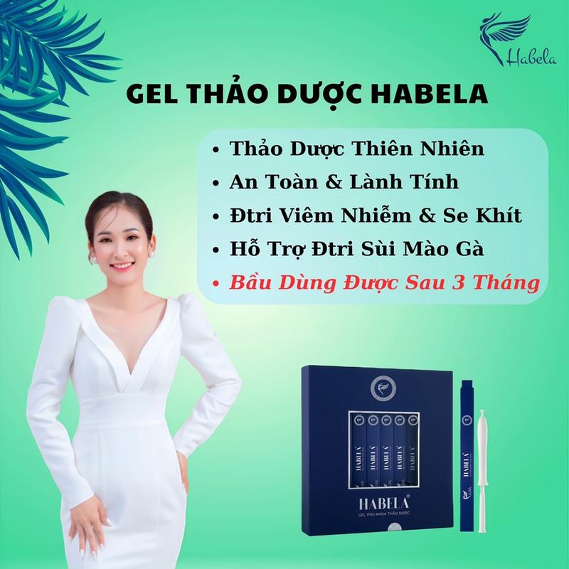  Gel Thảo Dược Phụ Khoa HaBeLa 