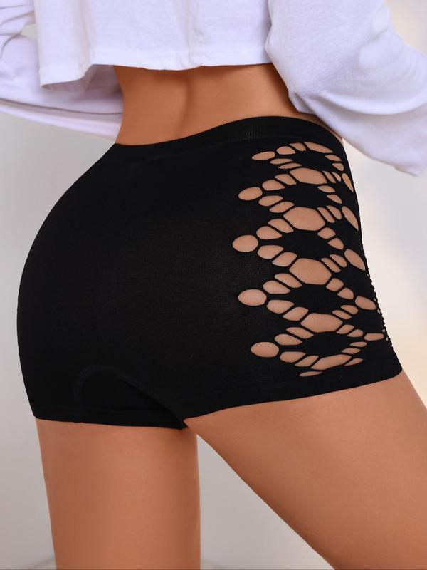 Women's Plain Boyshorts, Regular Fit Casual Comfy Breathable Boyshorts for Daily Wear, Ladies Underwear for All Seasons 3