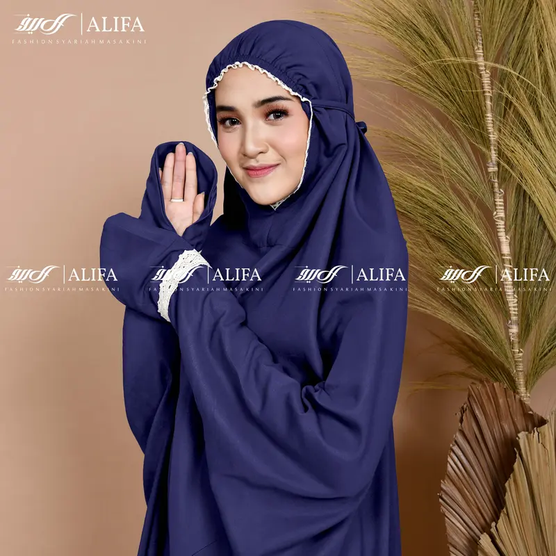 Mukena Terusan Travel Terlaris Dewasa Katun 6