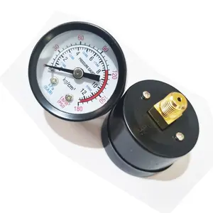 Manometer Pressure Gauge 12 Bar Pengukur Tekanan Angin Meter Kompresor awet dan bagus