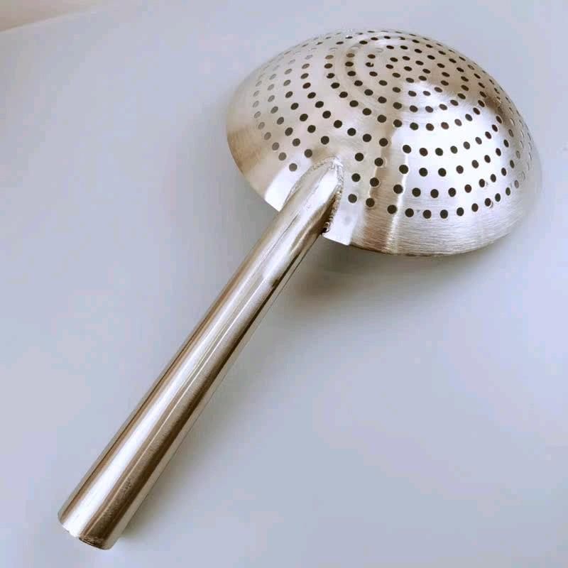 Vợt Vớt Xương, Vợt Chao Xương Inox 304 Dày Dặn Nguyên Khối Chuyên dùng cho nhà bếp, nhà hàng khách sạn 5
