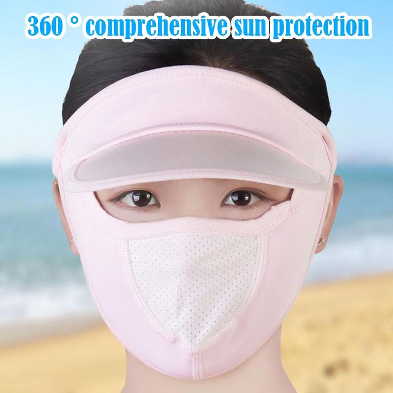Product Introduction of Mặt Nạ Chống Nắng Hoàn Toàn, Nữ Đạp Xe, Chống Tia Cực Tím, Lụa Lạnh Thoáng Khí, Mặt Nạ, 1 Miếng 28