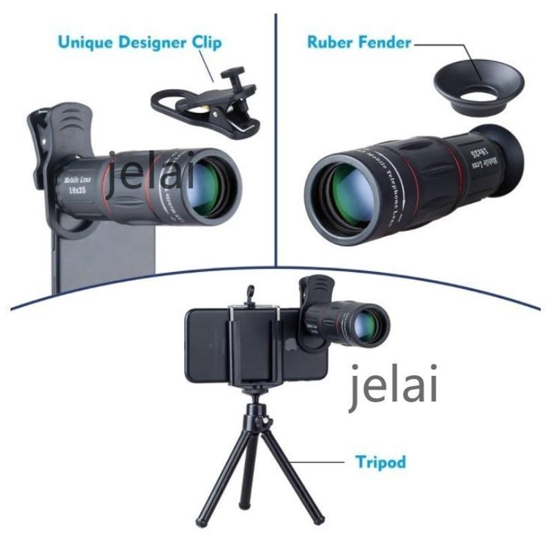 Lensa Apexel 28x Zoom Lensa Kamera Zoom Cam Lensa Tele Telezoom Lens Kamera Persediaan Konser Tele Zoom Lens Universal 18x25 Handphone Hd 7