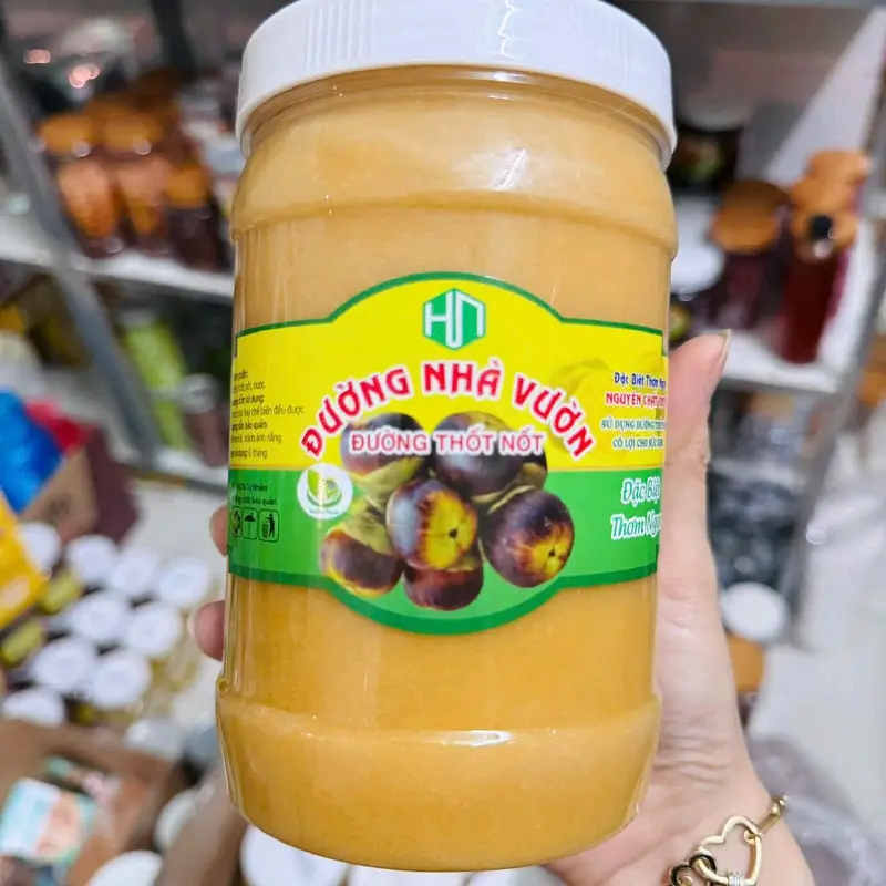 ĐƯỜNG THỐT NỐT NGUYÊN CHẤT   1 HỘP 1000gr 5