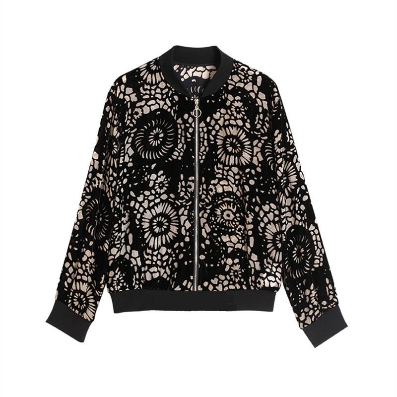 Product Introduction of Golden Velvet Short Jackets Autumn and Winter Fashion Women's Clothing 13