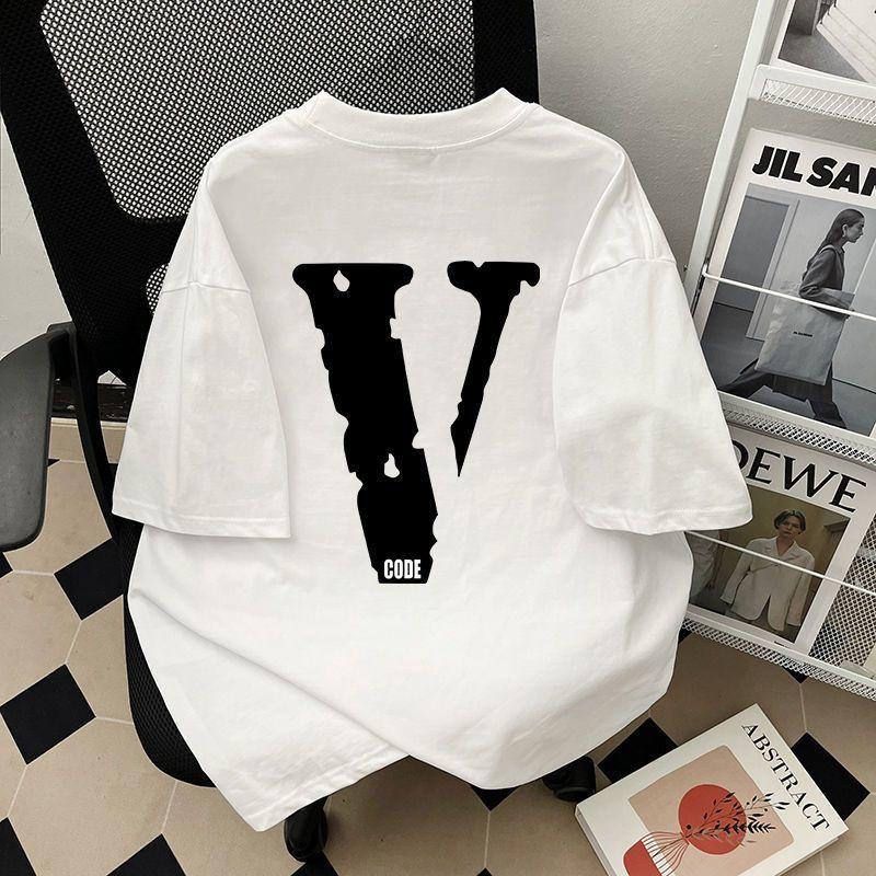 Product Introduction of Áo Thun Cổ Điển Phong Cách Mỹ, Ngắn Tay, Thiết Kế In Chữ, Phong Cách Hiphop Đường Phố Cao Cấp, Thích Hợp Cho Bé Trai Và Bé Gái, Áo Dài Trung Bình Mùa Hè Menswear Unisex 6