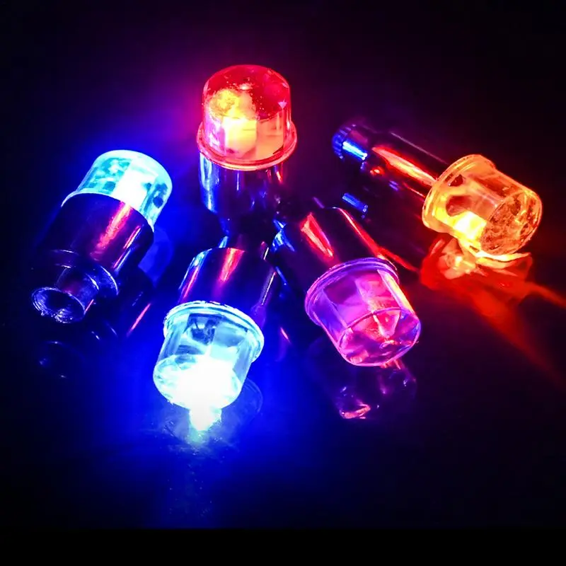 Led Lights for Car Wheel  Tyre Valves Wheel Colorful Lights Tire Valves Caps Lamp for Vehicles Car Bike Motorcycle