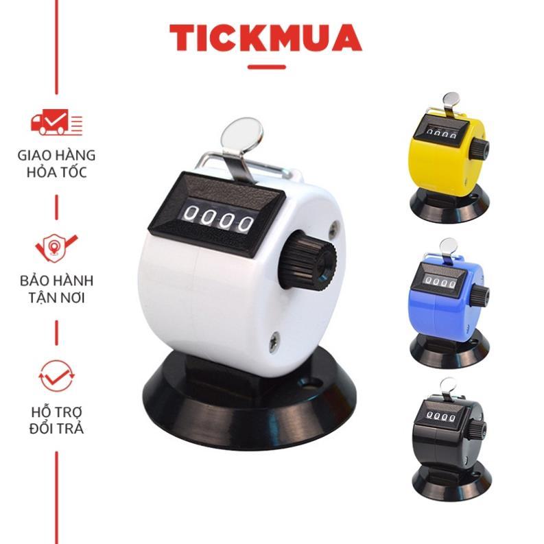 Máy Đếm Số Niệm Phật - Dụng Cụ Đếm Số Cầm Tay Có Đế - GD078