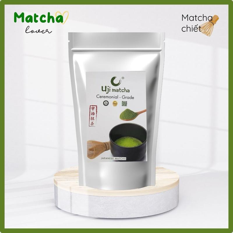 Bột Matcha Uji Ceremonial nguyên chất Nhật Bản - 50g Hàng chính hãng