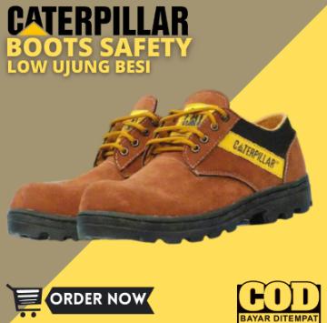 Sepatu Boots Safety SBY Low Sepatu Ujung Besi Hiking Outdoor Touring 2