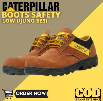 Sepatu Boots Safety SBY Low Sepatu Ujung Besi Hiking Outdoor Touring 2