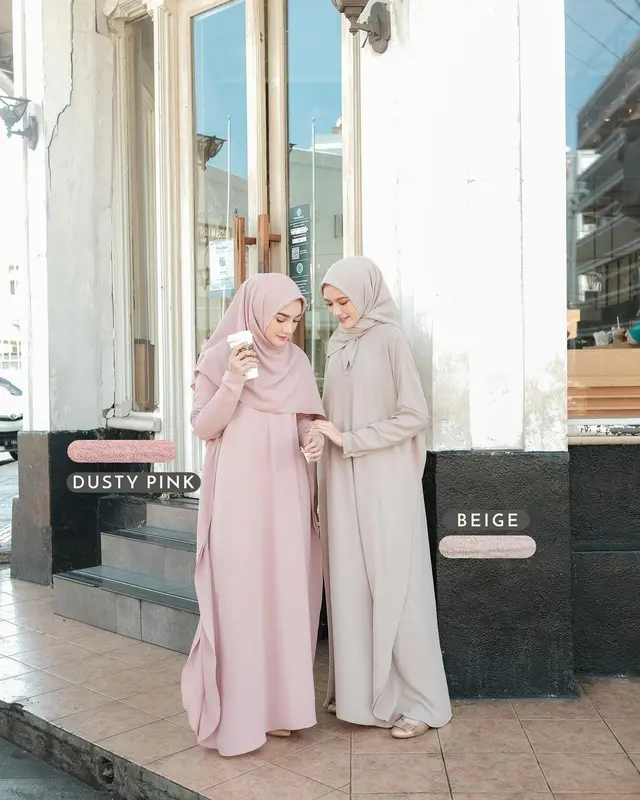 AMEERA ABAYA ONLY Mewah Muslim Airflow kaftan 6