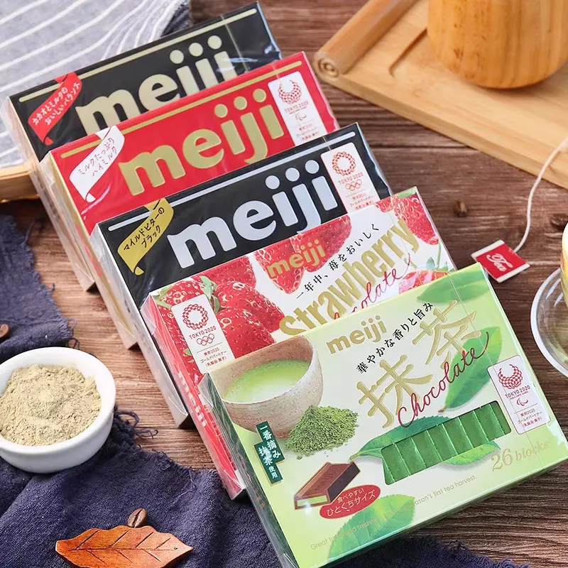 Socola Meiji Nhật Bản Hộp 120G Chocolate Hộp sô-cô-la 1