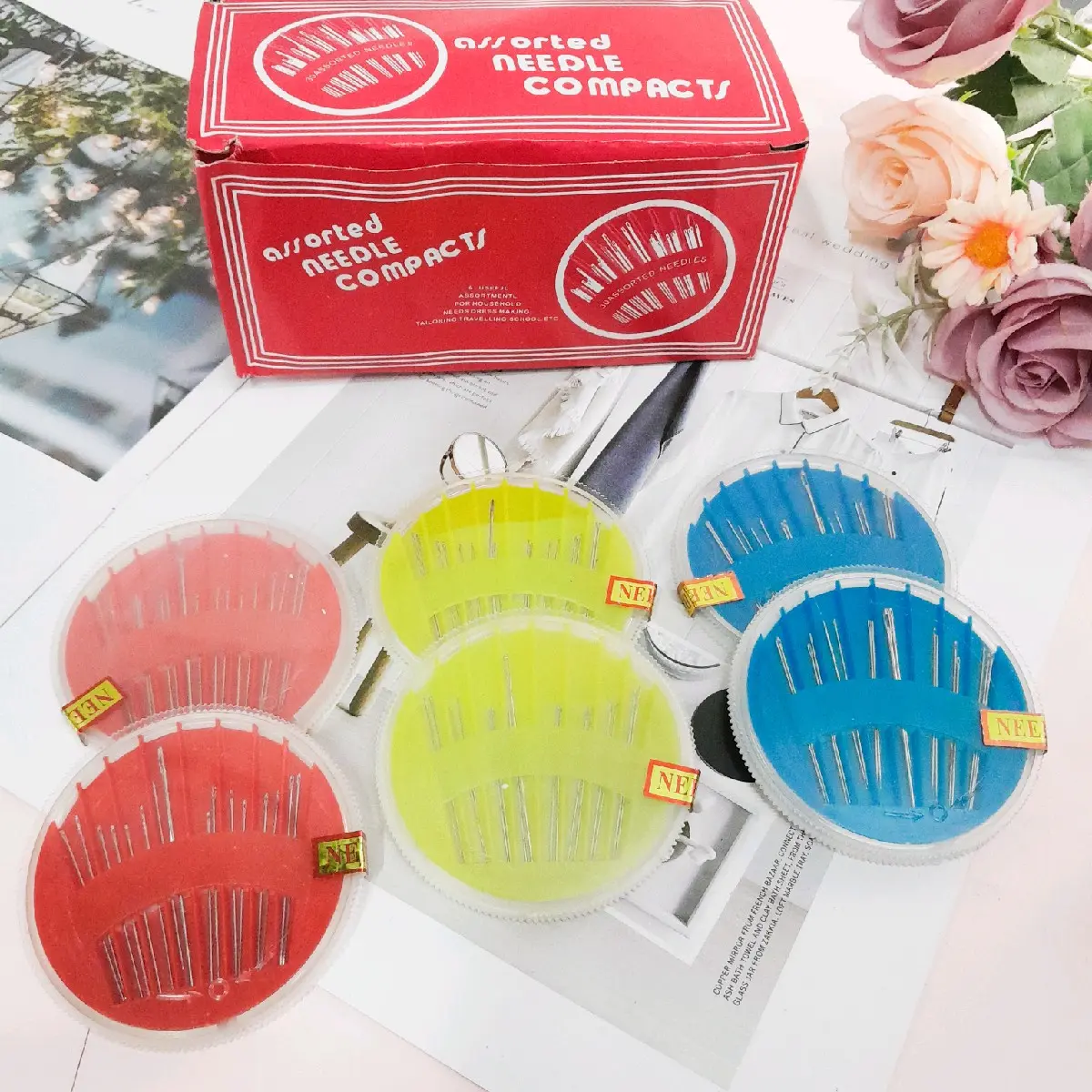 Jarum Piring Isi 24pcs Jarum Piring Sachet Kemasan Mika Bulat GrosirJarum Piring Isi 24pcs Jarum Piring Sachet Kemasan Mika Bulat Grosir