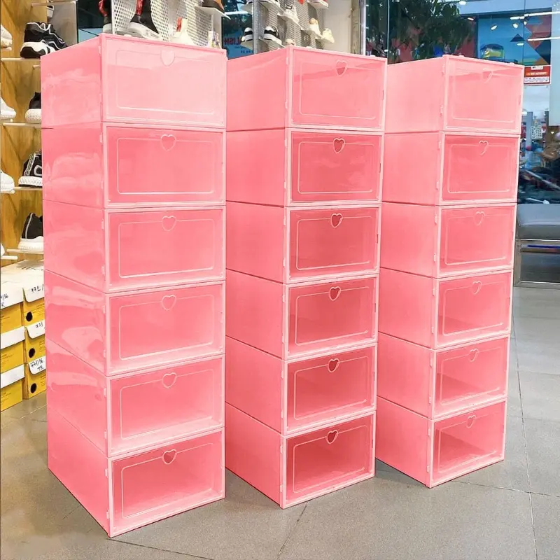 ksishop99 พร้อมส่งทันที กล่องรองเท้า shoe organizer ชั้นวางรองเท้า ที่ใส่รองเท้า เปิดฝาด้านหน้า มีให้เลือก บรีส 3m ผงซักฟอก หมุนได้ 360 เช็ดหน้า แผ่นเจลน้ําให้แมวเล่น ลูกกลิ้งทำความสะอาด  สินค้าขายดี   บล็อกบัสเตอร์
