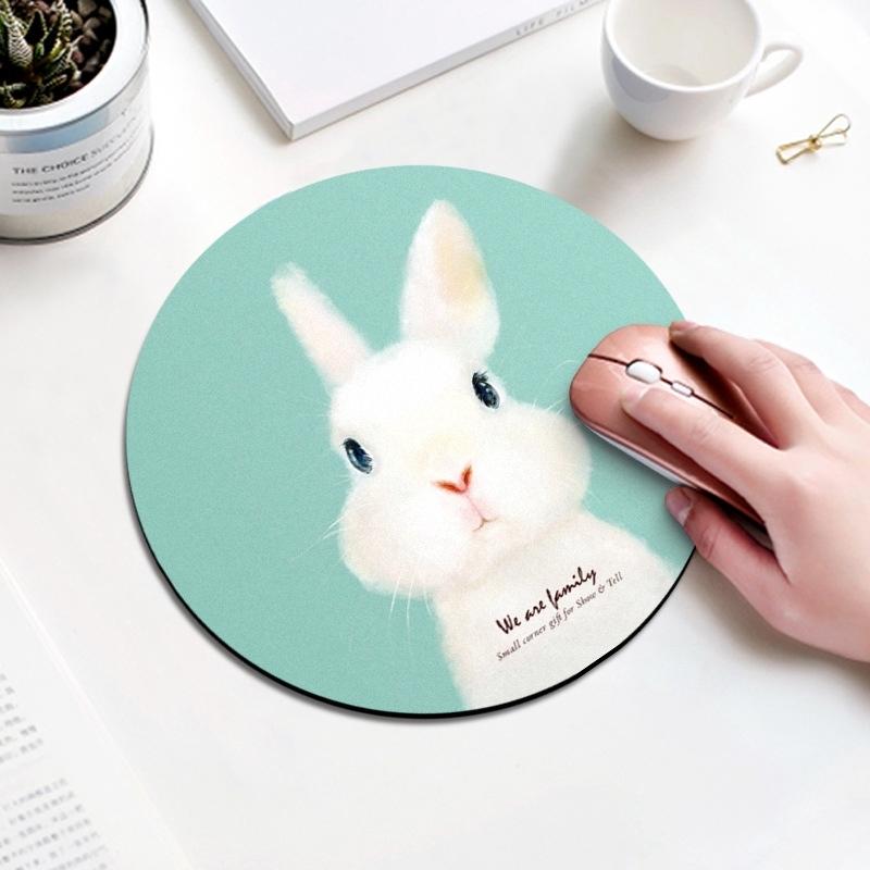 Product Introduction of Lót chuột, bàn di chuột hình tròn 20x20 cm chống trượt, chống thấm nước 29