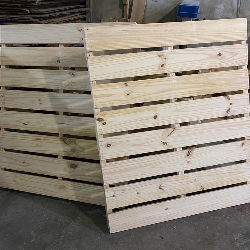GIƯỜNG PALLET 1M2 / 1MX2M CAO GAN  10CM GỖ THÔNG GIÀNH CHO 1 NGƯỜI 6