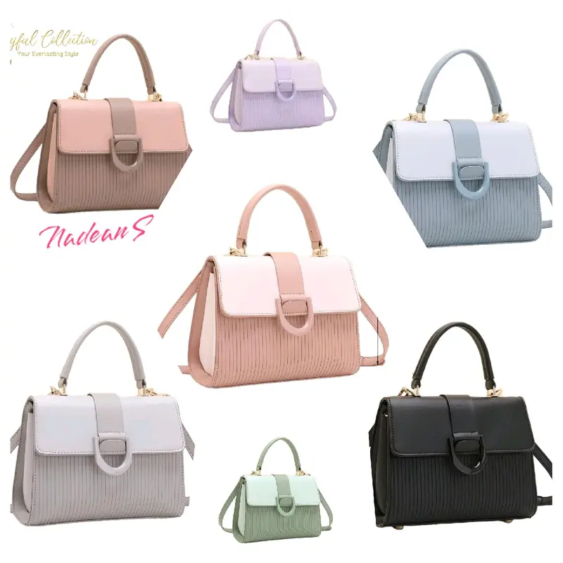 JC Tas Fashion Wanita Nadean Series Tas Wanita Handbag Tas Selempang Wanita [1019] Kulit Pu 1