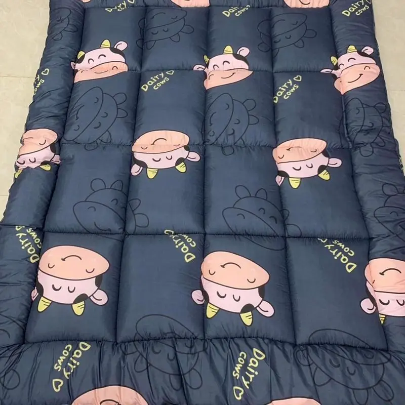 [ Tặng 1 đôi vỏ gối nằm ] Tổng hợp nệm topper , nệm dày 6-7 cm , trải sàn , trải giường, nằm êm ái 3