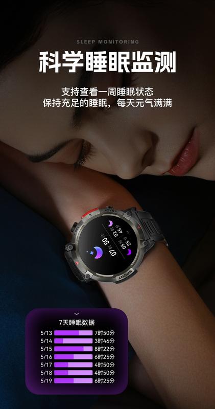 Product Introduction of Đồng Hồ Thông Minh, Mới, S100, Hình Tròn, Màn Hình HD, Chống Nước, Ba Chống, Thích Hợp Cho Các Môn Thể Thao Ngoài Trời, Có Cuộc Gọi Bluetooth 9