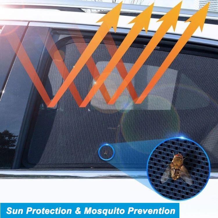 Car SunshadeFor Dodge Journey JC 2009-2020 Magnetic Car Sunshade Visor Front Windshield Frame Curtain Rear Side Window Sun Shade Shield 3