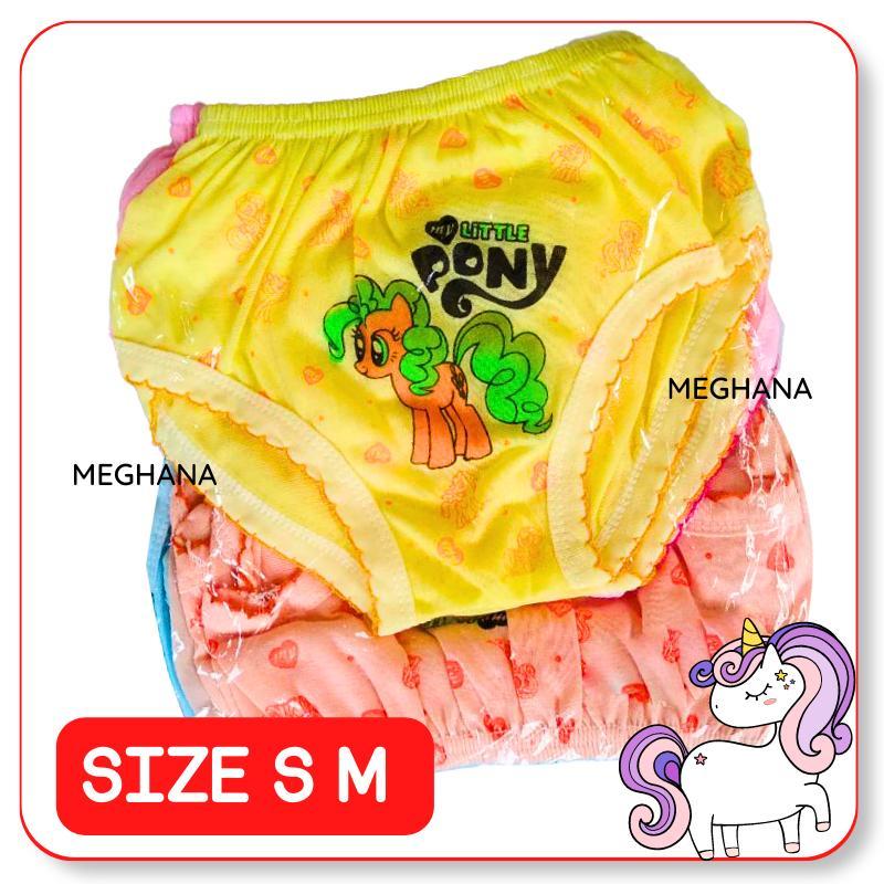 Selusin 12 PCS Celana Dalam Anak Perempuan Usia 1-7 Tahun 4