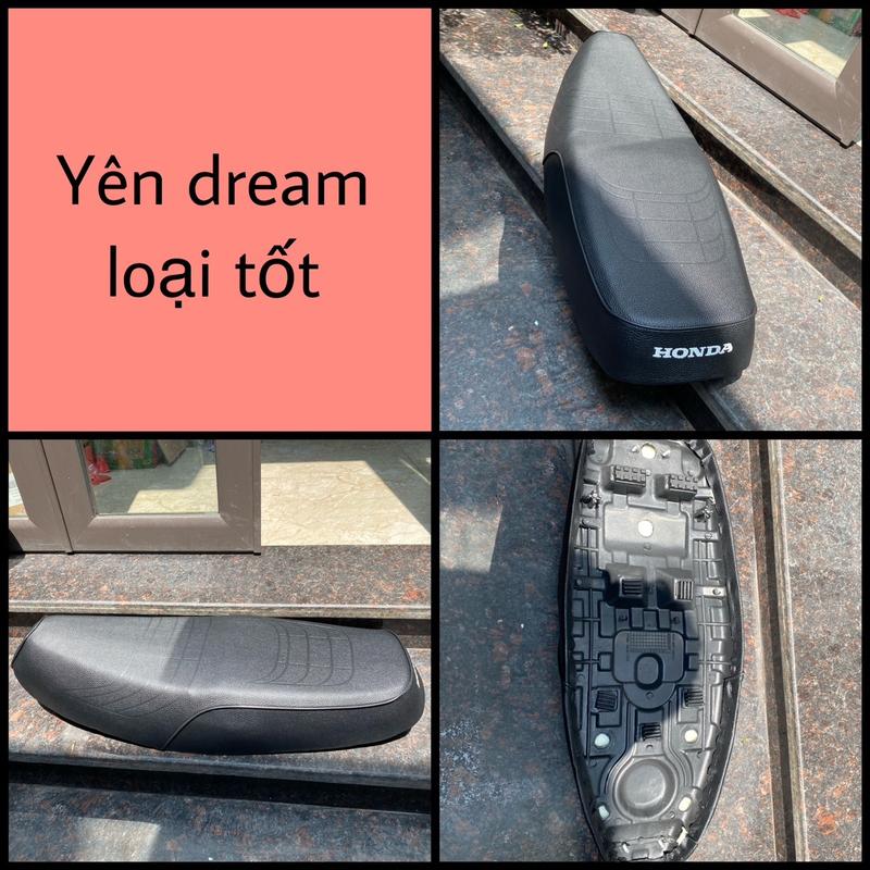 Yên xe dream thái super việt zin 2 tầng mút góc cạnh