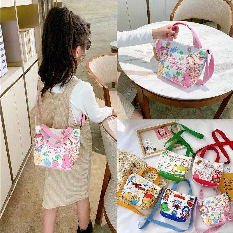 Túi vải cho bé túi tote chi tiết hoạt hình dễ thương bền đẹp thân thiện với môi trường