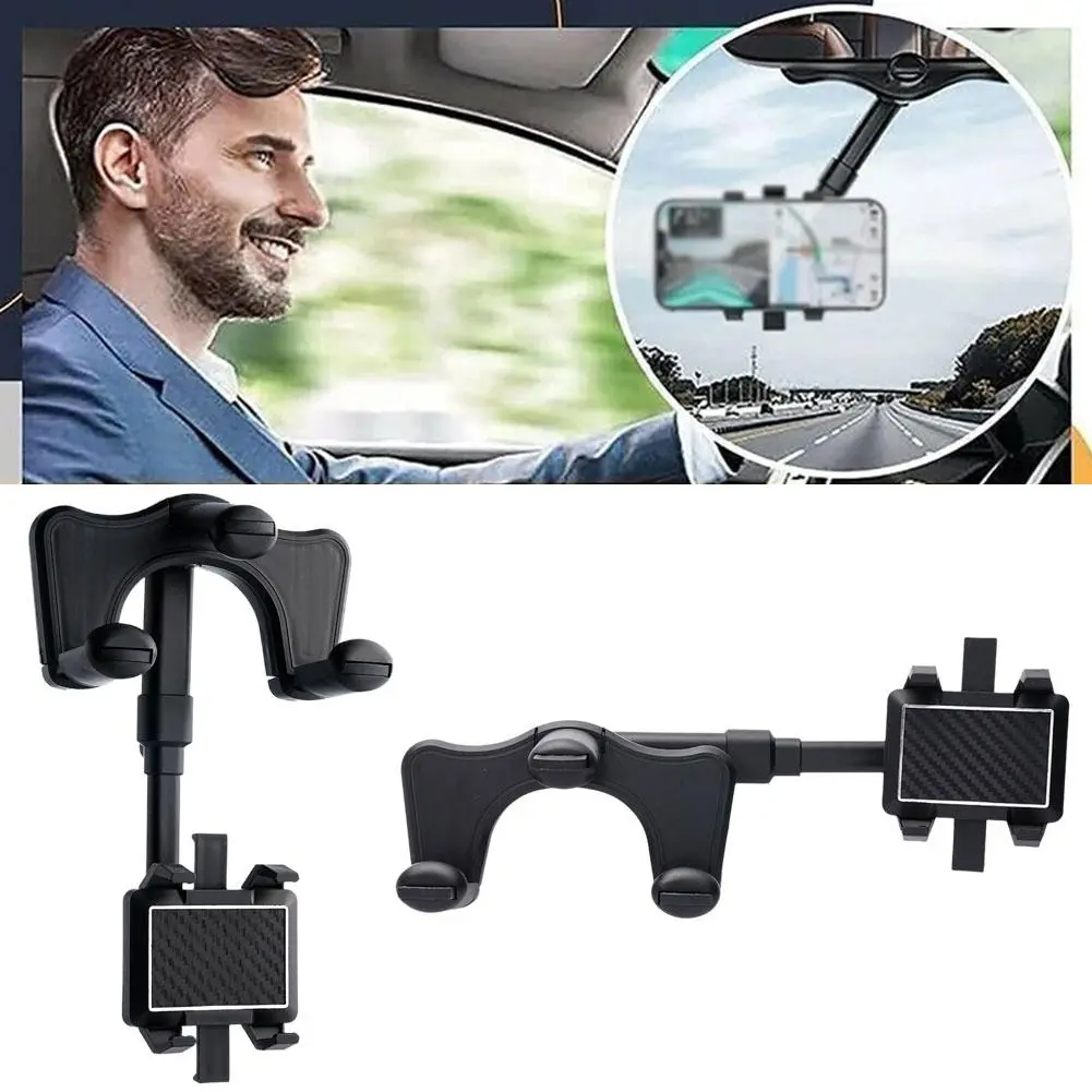 360° Rotatable And Retractable,Car Phone Holder New Car Bracket Car Practical Phone Suspension O7R7