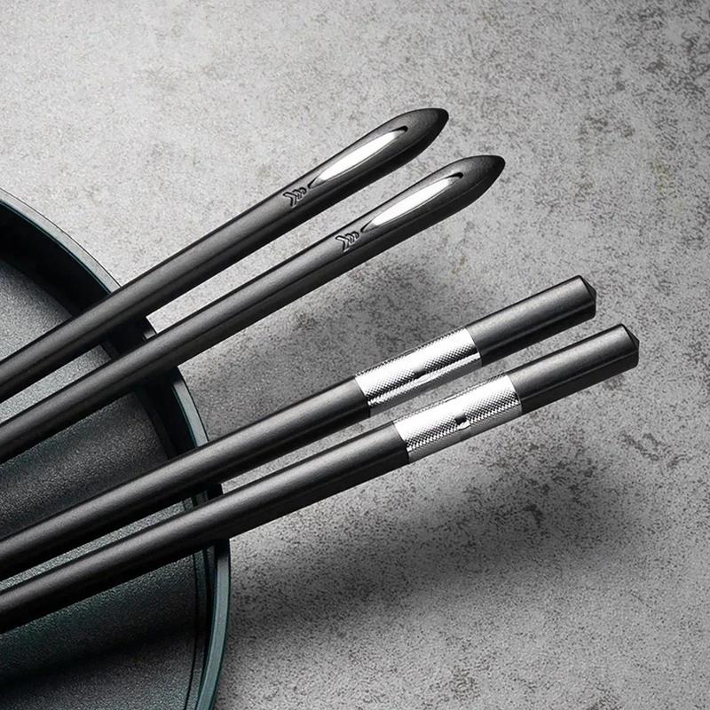 5Pairs Non-Slip Chopsticks Home Japanese Hotel Restaurant Portable Healthy Food Stick For Sushi Chopsticks palillos chinos 5