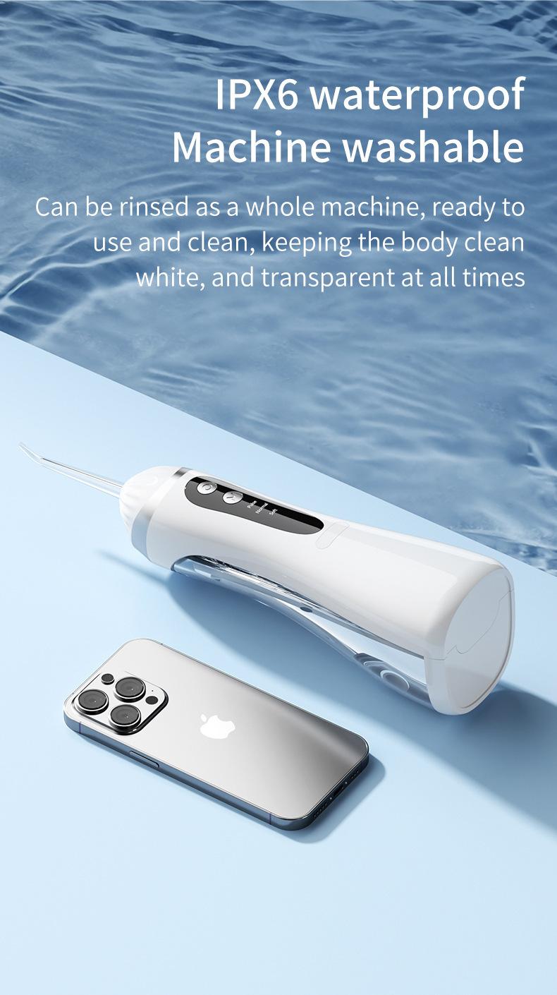 Product Introduction of Electric Water Pick Teeth Cleaning Machine Water Toothpick Removing Residual Teeth Waterpik Oral Dental Instrument 13