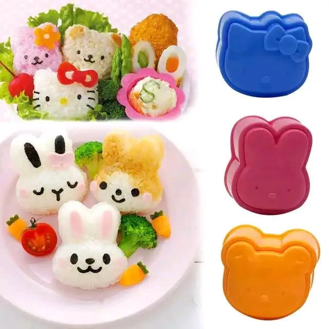 CETAKAN NASI BENTO SUSHI ONIGIRI - RICE BALL SHAKER - RICE MOLD - SUSHI 1