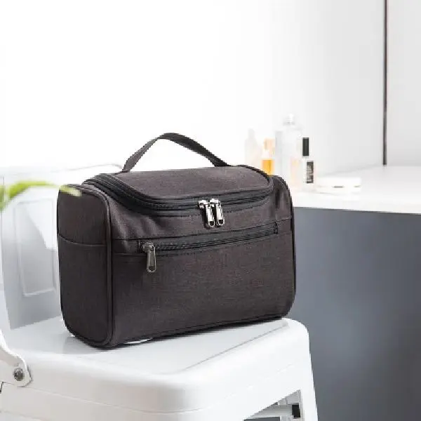 SOLID COLOR Korean TOILETRY Bag / Tas Penyimpanan Alat2 Mandi dan Kosmetik 4
