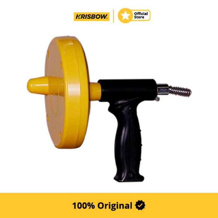Gambar Krisbow Drain Cleaner 6mmx5m Drum Auger - Kuning dari Krisbow Official ID Kab. Bekasi Tokopedia