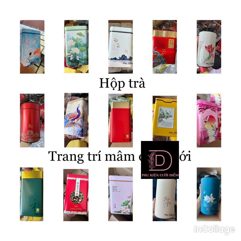 Hộp trà cưới nhiều mẫu trang trí mâm quả cưới 0