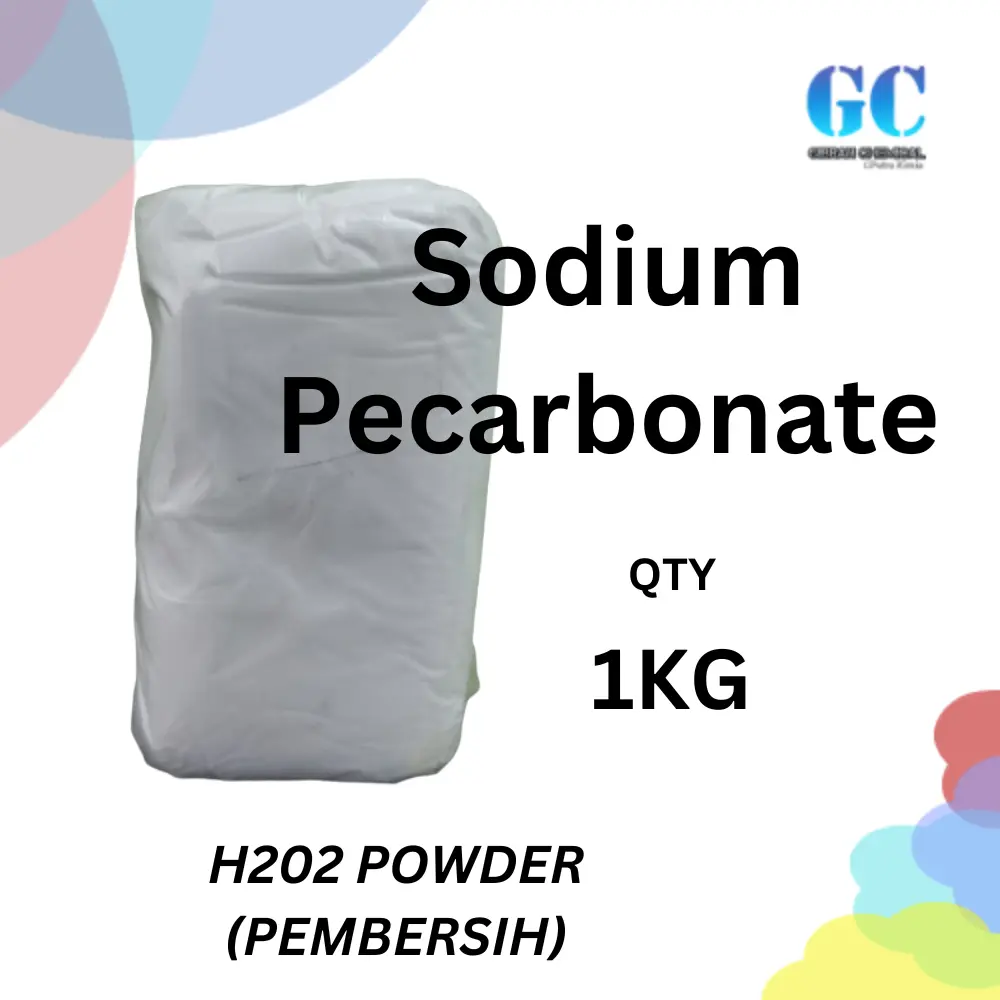 SODIUM PECARBONATE / H2O2 POWDER / PEMBERSIH 1KG