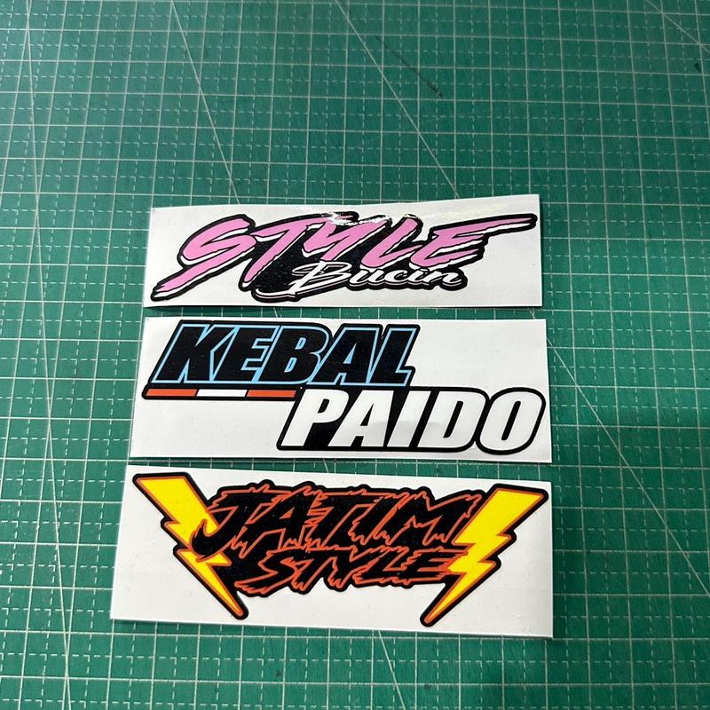 Sticker Kebal KEBAL PAIDO STIKER PRINT CUTT Car - Shop | Tokopedia