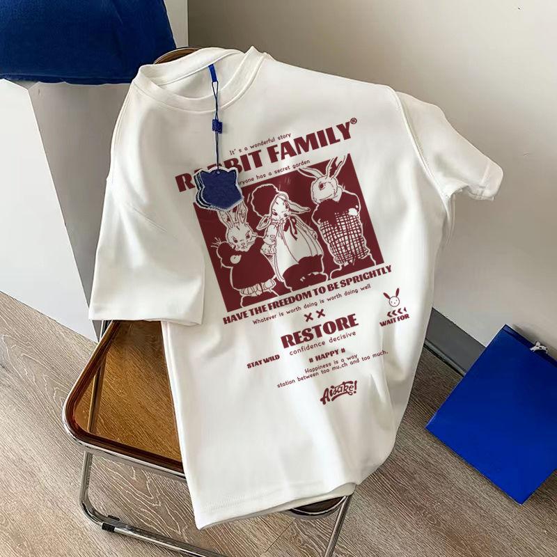 Product Introduction of Áo Thun Cotton Nguyên Chất 100%, Thương Hiệu Nổi Tiếng, Ngắn Tay Hoạt Hình, Dành Cho Nam Và Nữ, Hàng Hóa Xả Hàng, Nhãn Cắt, Trả Lại, Ngoại Thương, Bộ Sưu Tập 1130 Người, Được Bán Bởi Thương Mại Quốc Tế 12