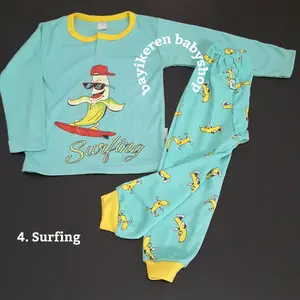 Aruchi Piyama Premium Kombinasi SIze S, M dan L Celana Fashion