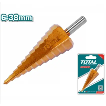 Mũi khoan bậc 6-38mm TAC7563801 Total - SẢN PHẨM CHÍNH HÃNG 0