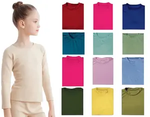 MANSET ANAK POLOS LENGAN PANJANG ATASAN ANAK SPANDEKS JERSEY PREMIUM