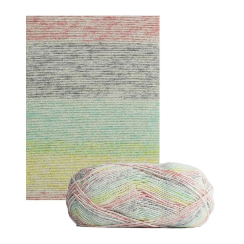 Product Introduction of 40g/roll Duan Dyed Acrylic Wool Yarn DIY Woven Knitting Sweater Sock Scarf Colorful Crochet Yarn Sewing 20