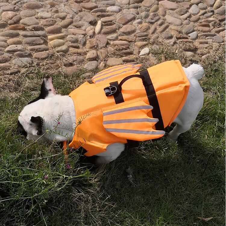 Product Introduction of Life Jacket Safety Vest Adjustable Preserver with High Buoyancy Durable Rescue Handle for Small Medium and Large Dog 14