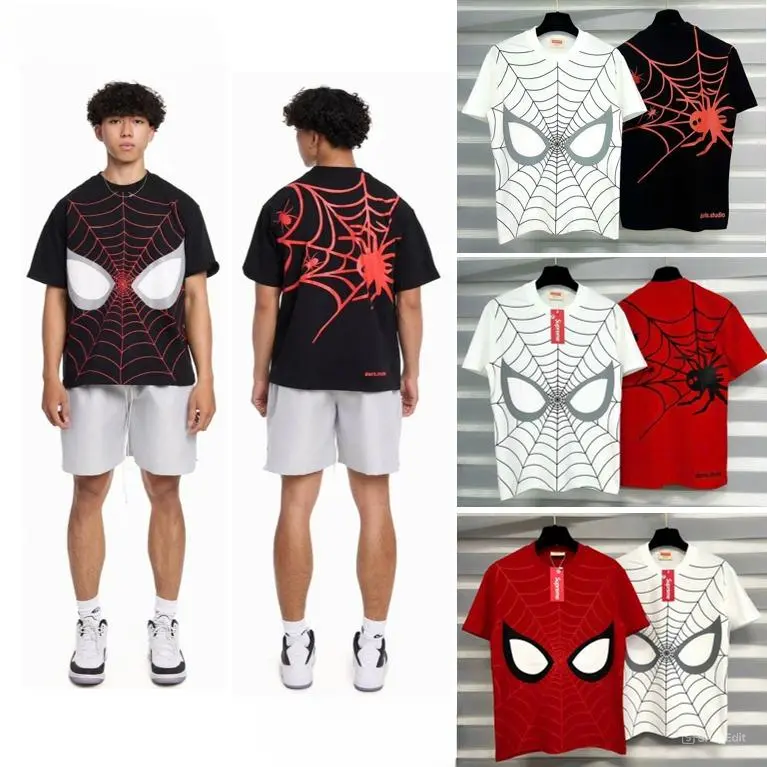 [zM] Áo Thun Người Nhện Spider Man Nam Nữ Chất Liệu Cotton In 5D Thoáng Mát, Áo Phông Người Nhện Bắt Mắt Umistore Menswear Cổ Tròn Nhung Bi