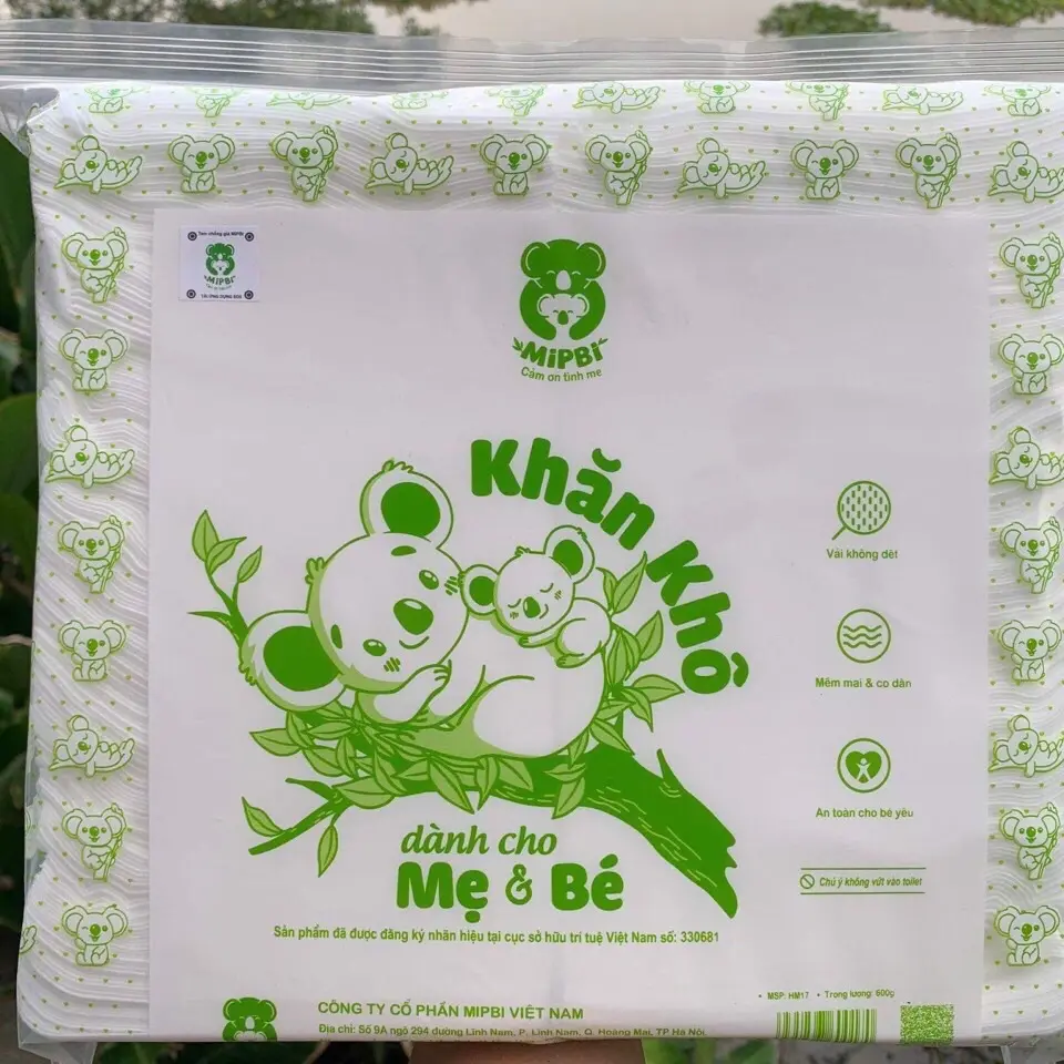 Khăn khô đa năng Mippi cho bé