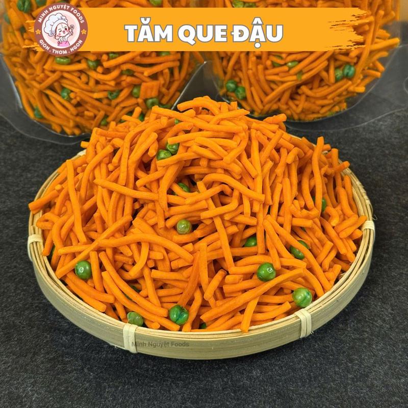Bim Bim Tăm Đậu Hà Lan, Snack Que Bim Tăm Thái, đồ ăn vặt hot [ Minh Nguyệt Foods ] Thức Ăn