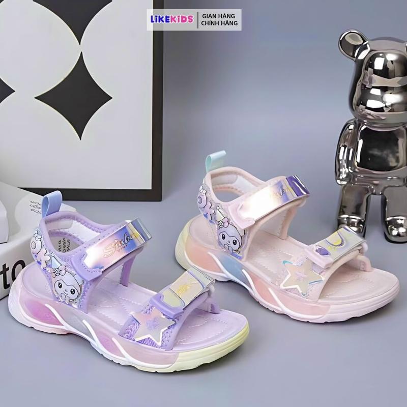 Giày SANDAL hoạ tiết Kuromi dễ thương cho bé gái K2 - LikeKids