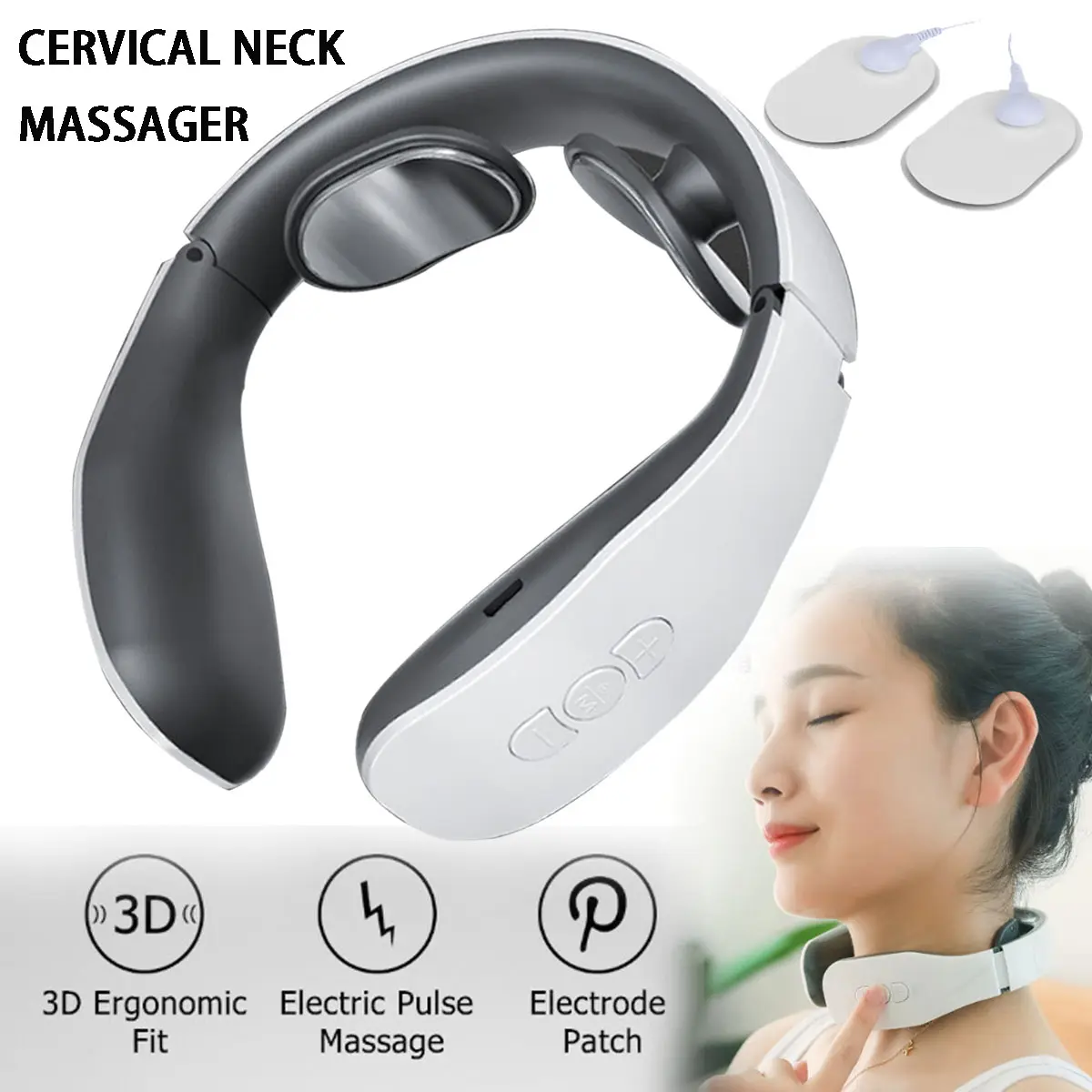 Máy Massage Vai Và Cổ Đa Chức Năng, Bán Chạy, Cho Cột Sống Cổ, Hàng Mới Về